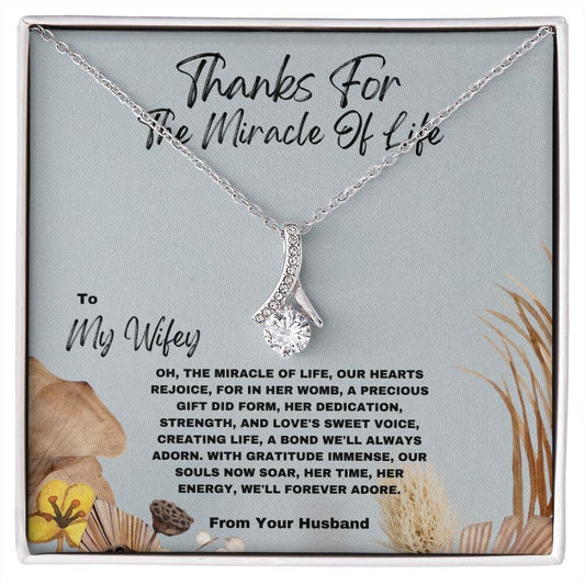 Alluring Beauty Necklace - Gratitude Gift For Pregnancy and Delivery